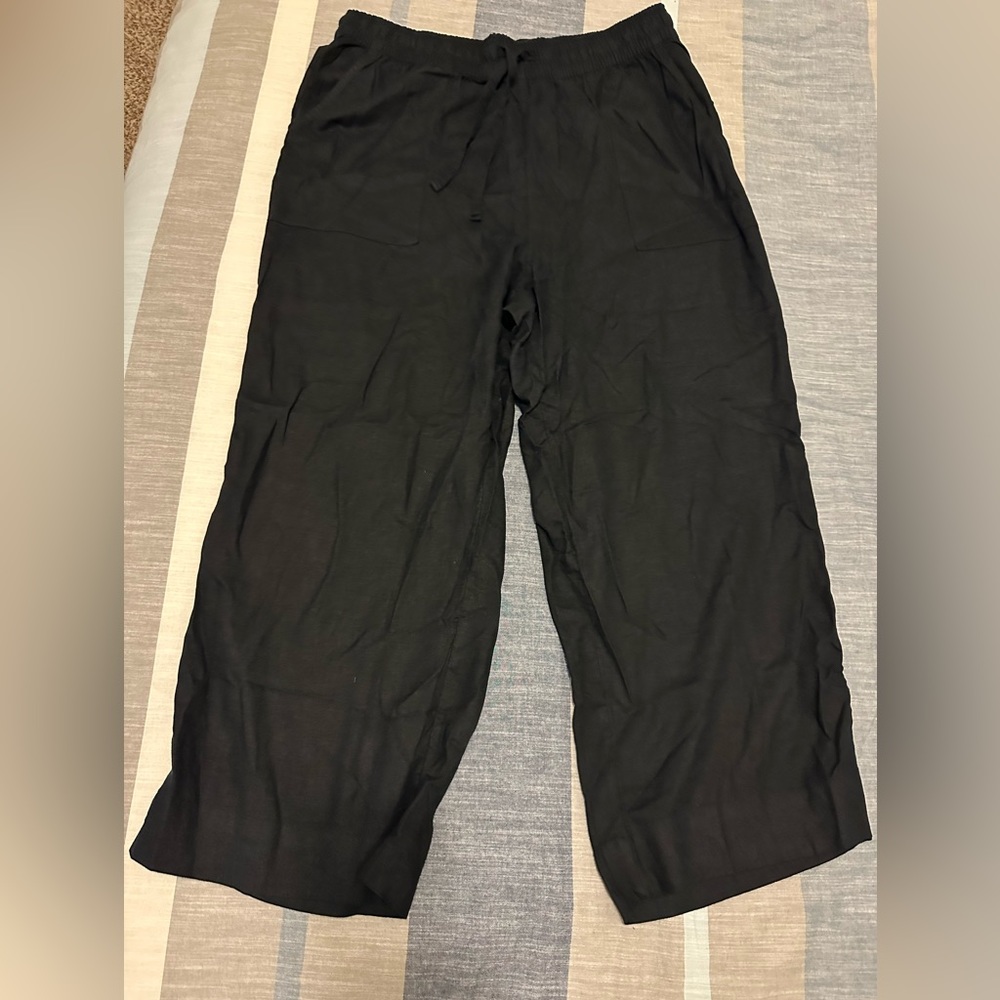 Women’s Black Linen pants